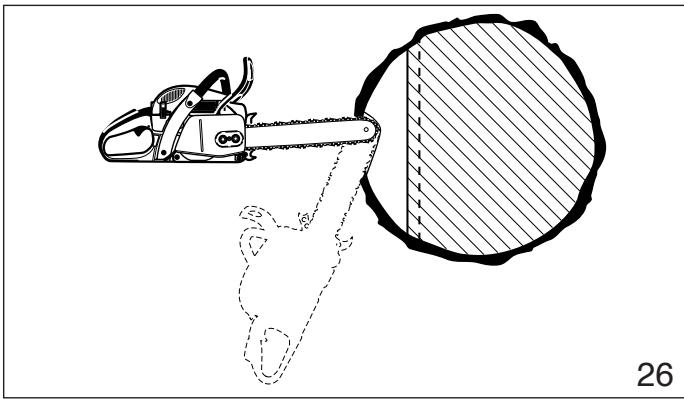DOLMAR PS-510 - Plunge-Cut Method - 2
