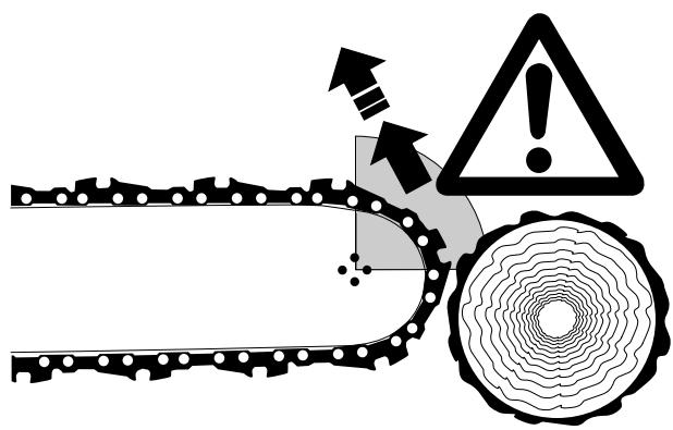 DOLMAR PS-7300 H - Rettightening the saw chain - 1