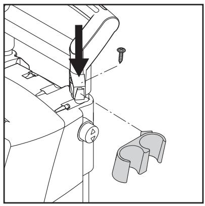 NILFISK P 160.2 X-TRA - Montage des supports pour lance de pulvérisation - 1