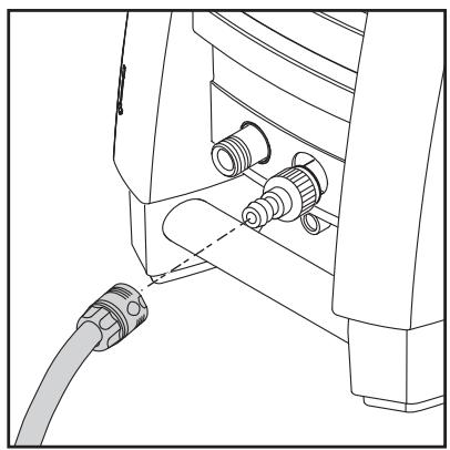 NILFISK P 160.2 X-TRA - Conexión del agua - 1