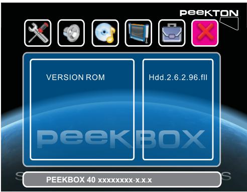 PEEKTON PEEKBOX 40 WHITE - Version logicielle - 1