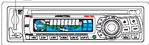PEEKTON PKM 700 - Prise pour carte SD - 1