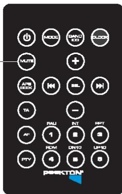 PEEKTON PKM 700 - Fonction MUTE - 1