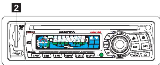PEEKTON PKM 700 - Lecture à partir d'une carte SD - 1
