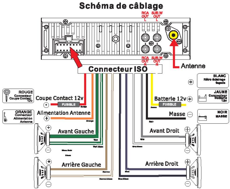 PEEKTON PKM 700 - Connexion de l'appareil - 1