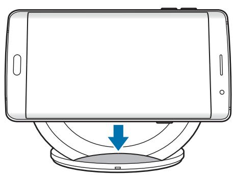 SAMSUNG EP-NG930 - Place a supported mobile device on the phone support. - 1