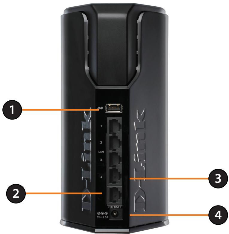 D-LINK DIR-655 N - Panneau arrête - 1