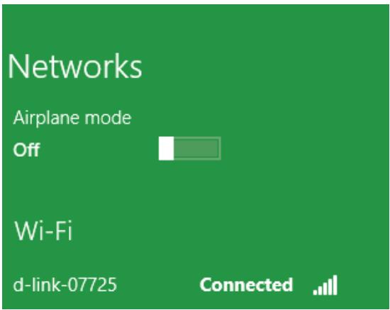D-LINK DWA-192 - Connecting to a Wireless Network Using Windows 8 - 4
