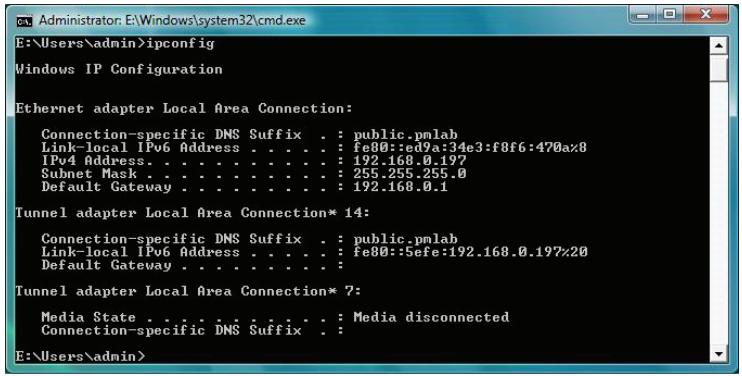 D-LINK DWA-192 - Check your IP address - 1