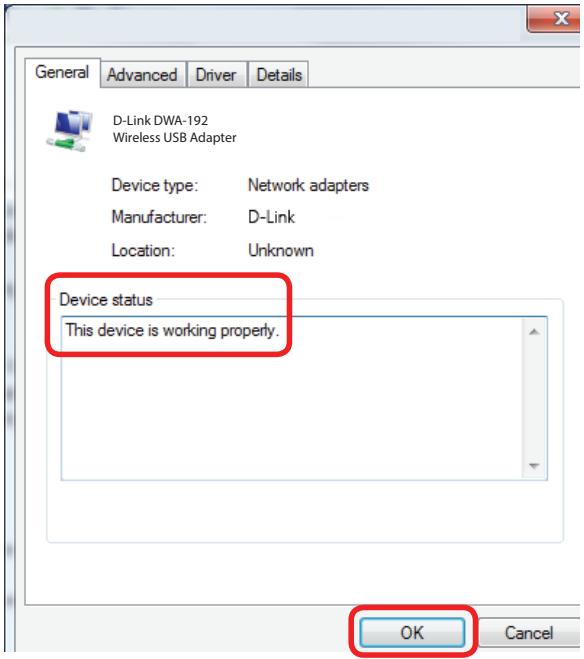 D-LINK DWA-192 - How do I know if my adapter is installed properly? - 4