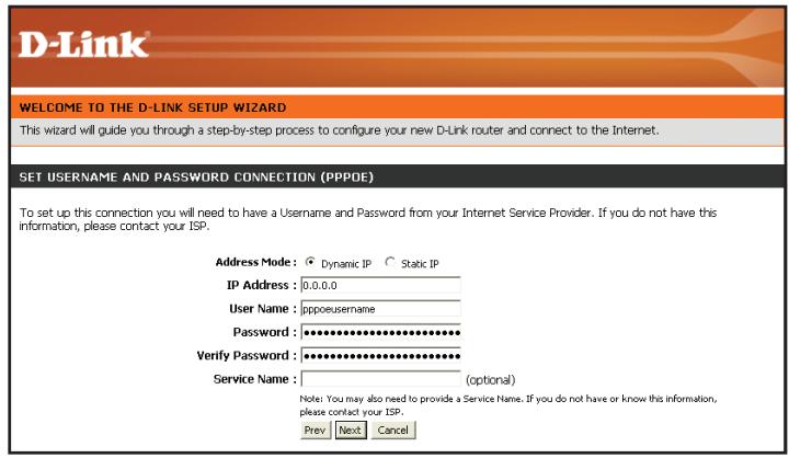 D-LINK WBR-2310 - Assistant de configuration de connexion Internet - 7