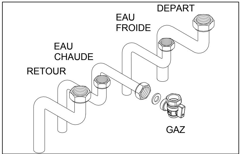 DEVILLE DMC 24 CF 24 KW,  DMC 27-60 CF 27 KW,  DMV 27-60 V 27 KW - Circuit de chauffage - 2