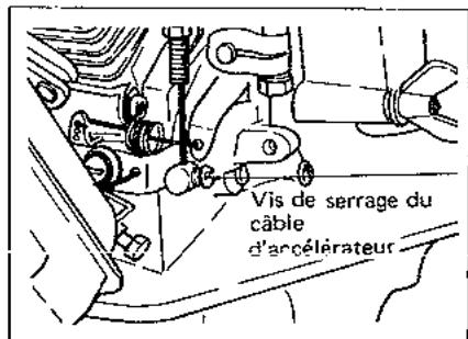 ISEKI KS280 - Reglage de la garde l'accéléateur - 3