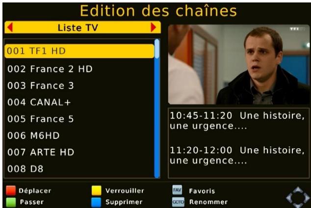 CGV STL 2 - Créer une liste de chaînes favorites - 1