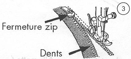 LIFETEC LT10964 - Insérer des fermétures à glissière - 3