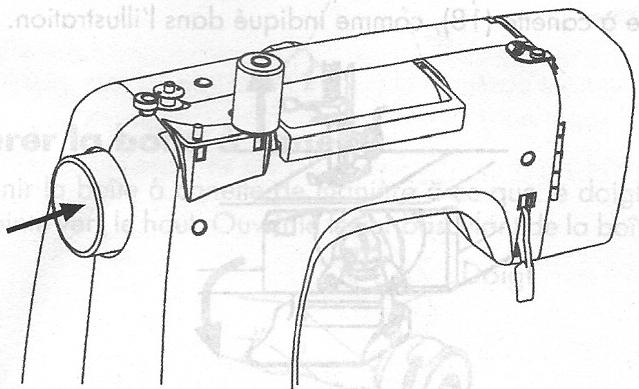 LIFETEC LT10964 - Embobiner la canette de fil inférieur - 6