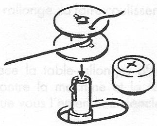 LIFETEC LT10964 - Embobiner la canette de fil inférieur - 3