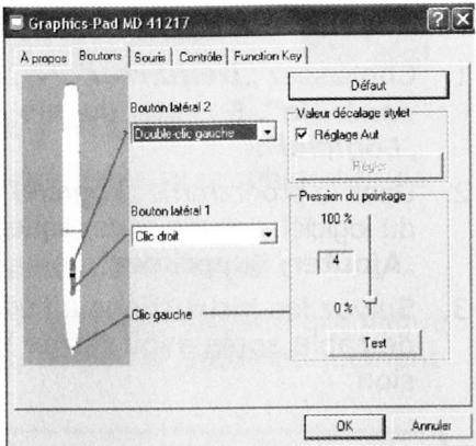LIFETEC TABLETTE GRAPHIQUE USB PC - CONFIGURATION DE LA TABLETTE GRAPHIQUE - 2
