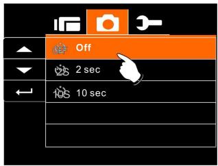 BENQ DV S21 - Self-timer - 2