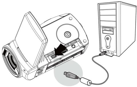 BENQ DV S21 - Connecting to the Computer - 1