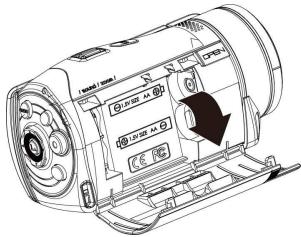 BENQ DV S21 - Loading Batteries - 2