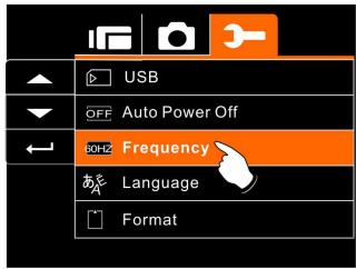 BENQ DV S21 - Frequency - 1