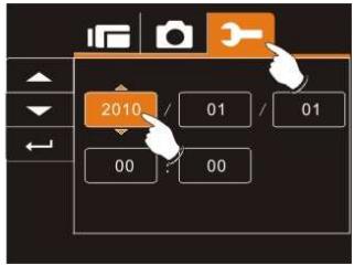 BENQ DV S21 - Setting Date and Time - 1