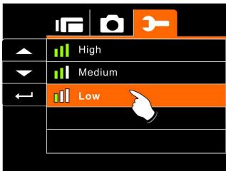 BENQ DV S21 - LCD brightness - 2
