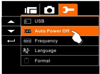 BENQ DV S21 - Auto Power Off - 1