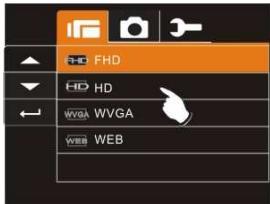 BENQ DV S21 - Movie Clip Resolution - 2