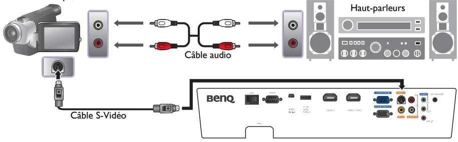 BENQ SU922, SW921 - Connexion des apparciels S-Viséo - 1