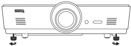 BENQ SU922, SW921 - Ajustement de l'angle de projection - 1