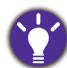 BENQ XL2411T, XL2420T, XL2720T - Utilisation de base des menus - 9