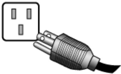 BENQ XL2411T, XL2420T, XL2720T - Connexion de l'alimentation et mise sous tension. - 6