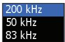LOWRANCE ELITE 7 M - Frequency - 1
