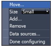 LOWRANCE ELITE 7 M - Customizing Overlay Data - 1