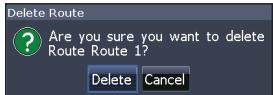 LOWRANCE ELITE 7 M - Delete and Delete All - 1