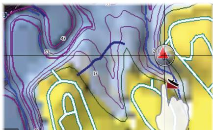 LOWRANCE HDS 9 - Assistance curseur - 2