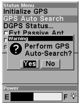 LOWRANCE IFINDER H2O - Auto Satellite Search - 2