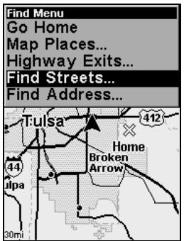 LOWRANCE IFINDER H2O - Find a Street - 1