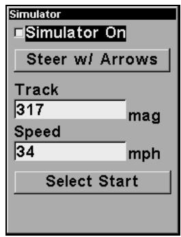 LOWRANCE IFINDER H2O - GPS Simulator - 2