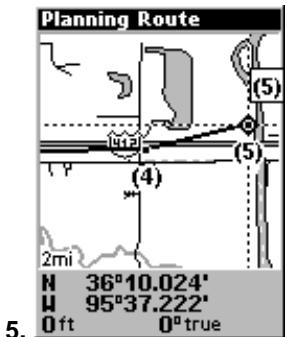 LOWRANCE IFINDER H2O - Routes Created in iFINDER - 5