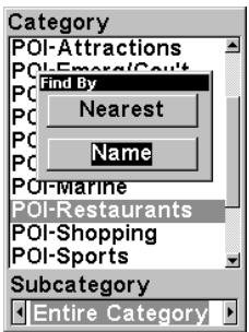 LOWRANCE IFINDER H2O - Find Map Places or Points of Interest (POI) - 7