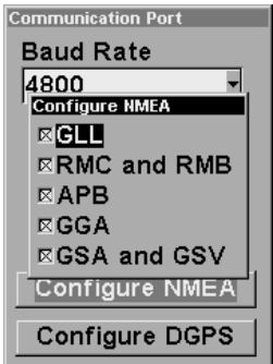 LOWRANCE IFINDER H2O - Configure NMEA - 1