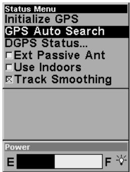 LOWRANCE IFINDER H2O - Auto Satellite Search - 1