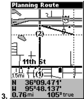 LOWRANCE IFINDER H2O - Routes Created in iFINDER - 3