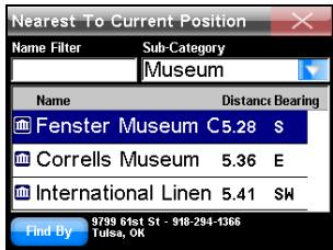 LOWRANCE XOG - Liste de directions - 17