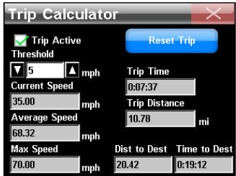 LOWRANCE XOG - Liste de directions - 5