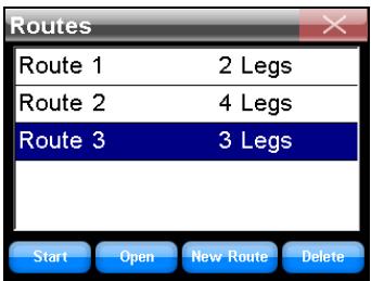 LOWRANCE XOG - Liste de directions - 9