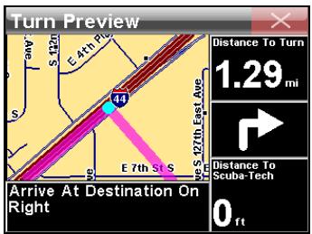 LOWRANCE XOG - Liste de directions - 3